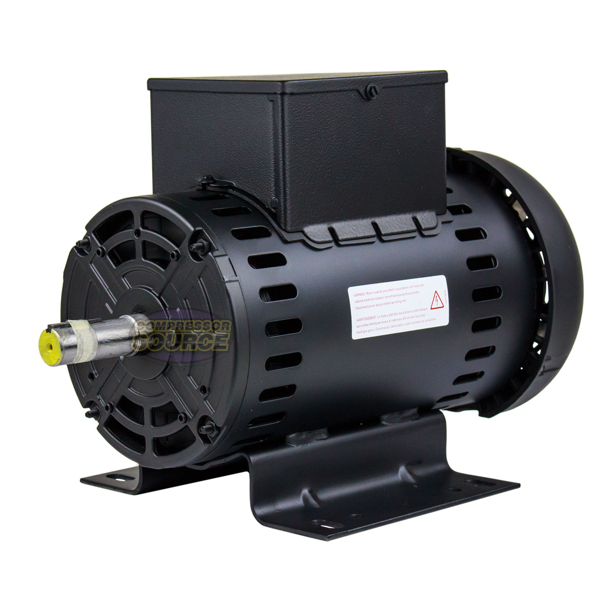 5 HP Electric Motor Air Compressor Duty W182/4Y Frame 3465 RPM Single Phase WEG eBay